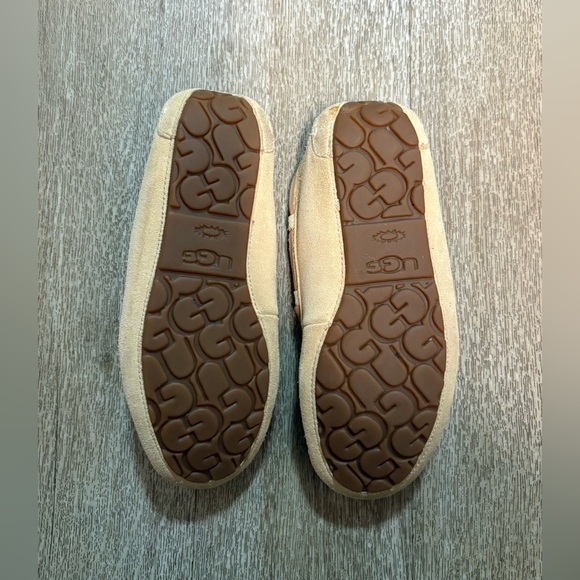 UGG DAKOTA LEATHER BOW SLIPPER SIZE 8 - Picture 8 of 9